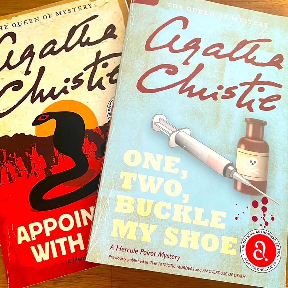 Two Agatha Christie books